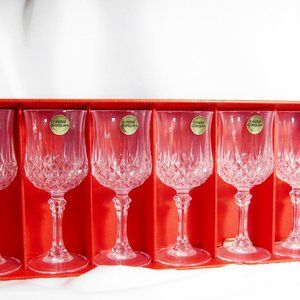 6 Longchamp 17,5 xl  cristal d'arques